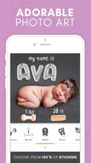 precious - baby photo art iphone screenshot 1