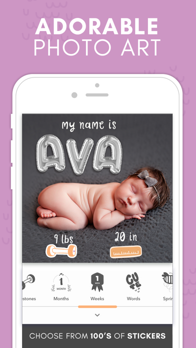 Precious - Baby Photo Art Screenshot