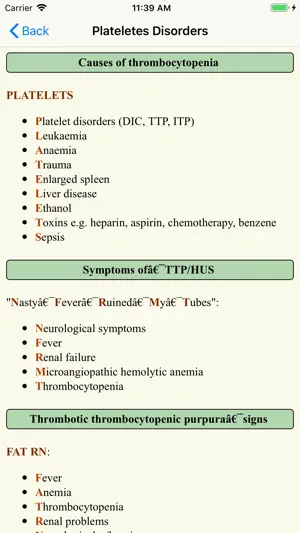 Medical Mnemonics & Quiz screenshot 3