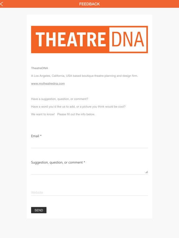 TheatreDNA iPad screenshot 5 - Education app