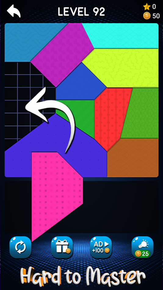 #6. Pazzel: New Tangram Puzzles (iOS) 由: Nguyen Thanh Nam