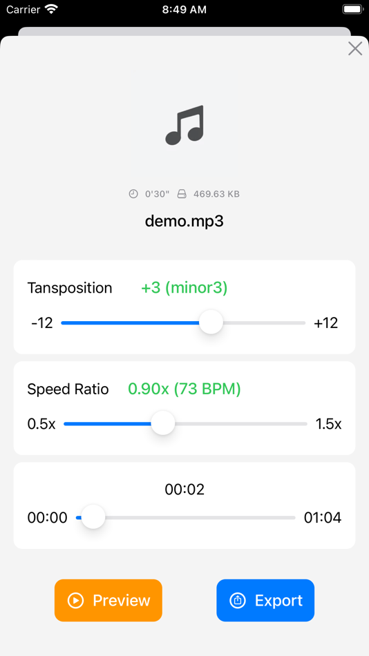 Music Transpose - Key Changer - 4.4.6 - (macOS)