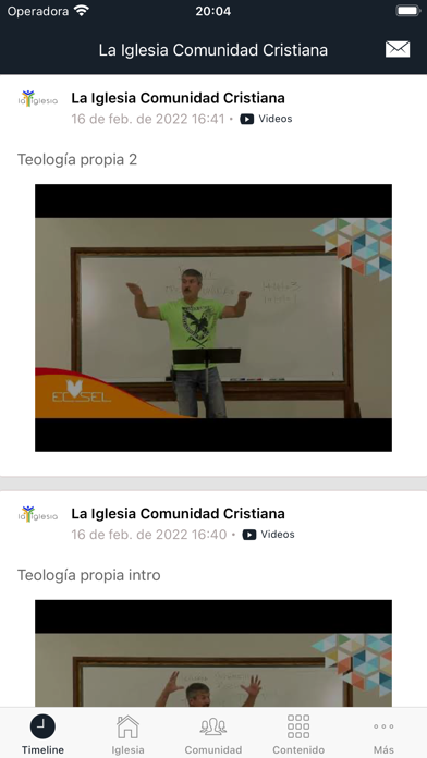 La Iglesia Comunidad Cristiana Screenshot
