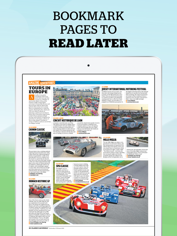 Classic Car Weekly Newspaper iPad screenshot 5 - Magazines & Newspapers app