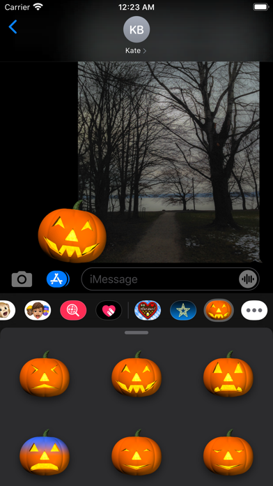 Jack o' Lantern Emojiのおすすめ画像4