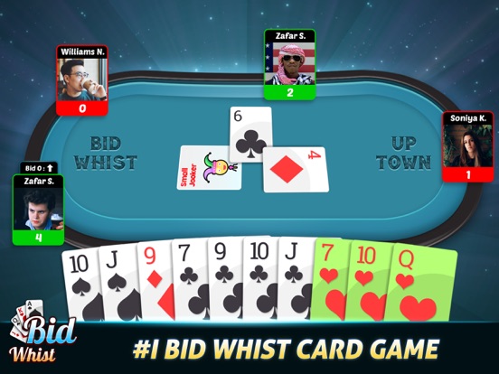 Bid Whist - Card Game iPad screenshot 3 - Games app