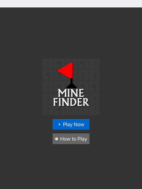 Mine Finder Puzzle Game iPad screenshot 1 - Games app