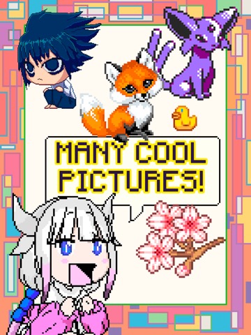 Pixel Art Anime Coloringのおすすめ画像4