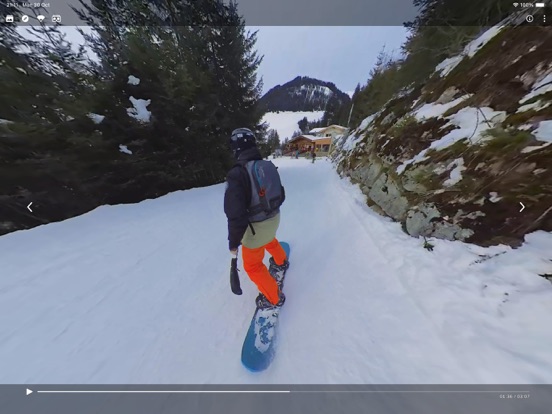 Simple 360 VR Media Player App iPad screenshot 1 - Photo & Video app