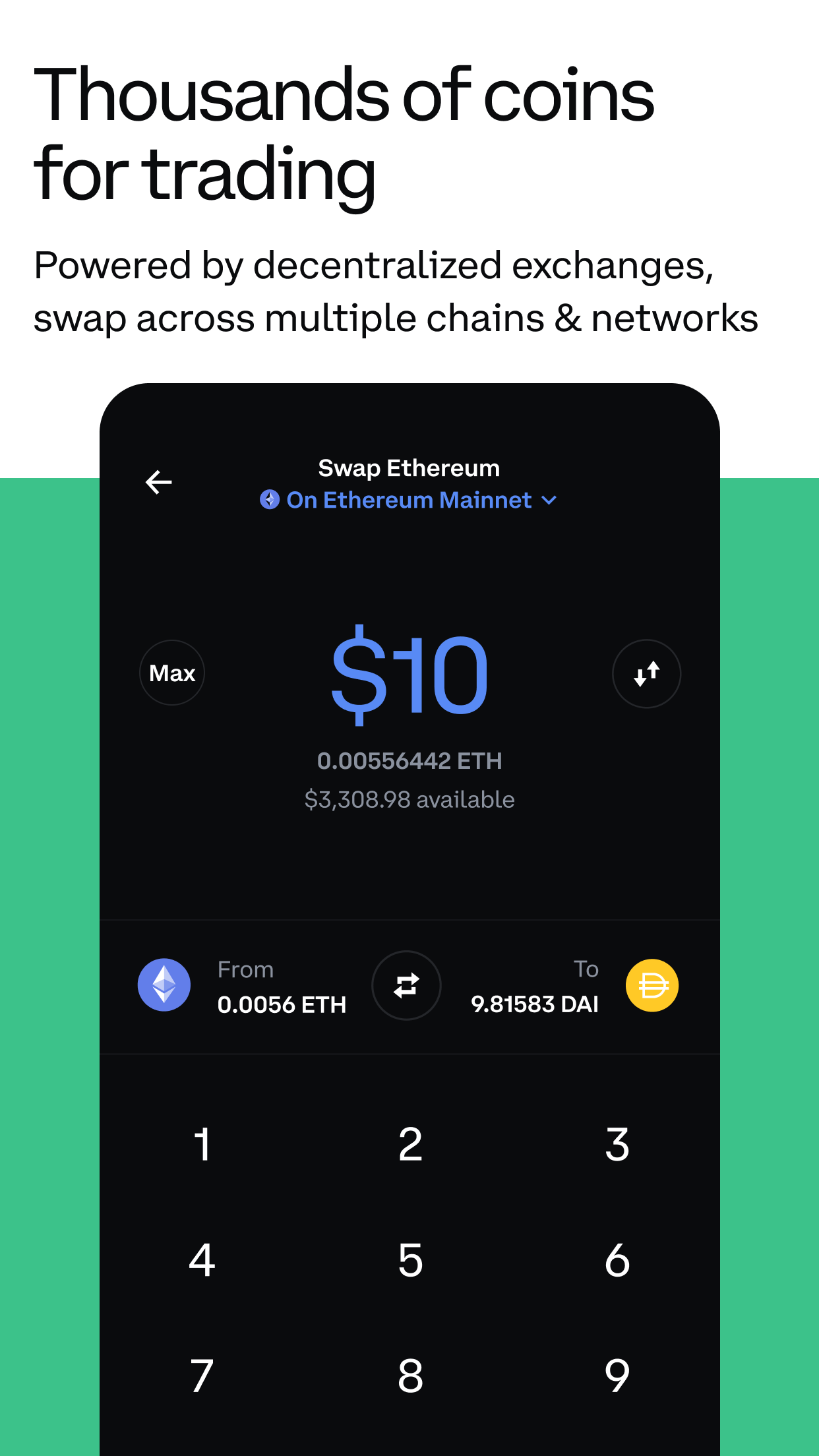 Coinbase Wallet: NFTs & Crypto screenshot 5