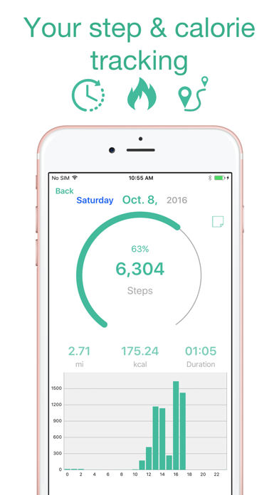 Step Counter Maipo - Pedometer Screenshot