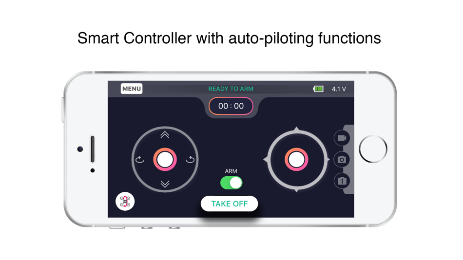 #1. Pluto Controller (iOS) By: Drona Aviation
