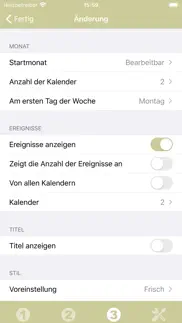 kalender-widget iphone bildschirmfoto 4