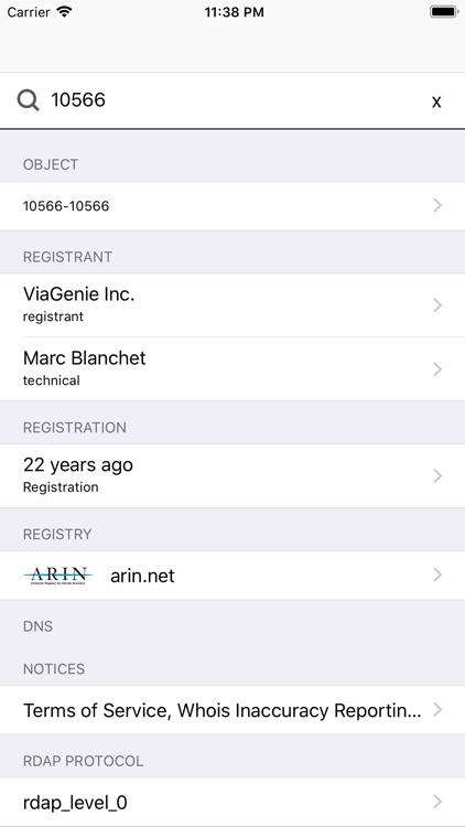 RDAP Browser screenshot-4
