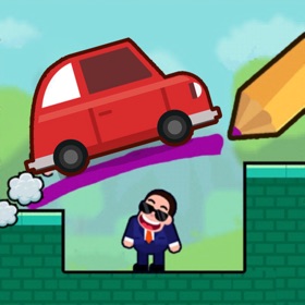 屏幕截图 (6) Bridge Draw Puzzle: Car Escape