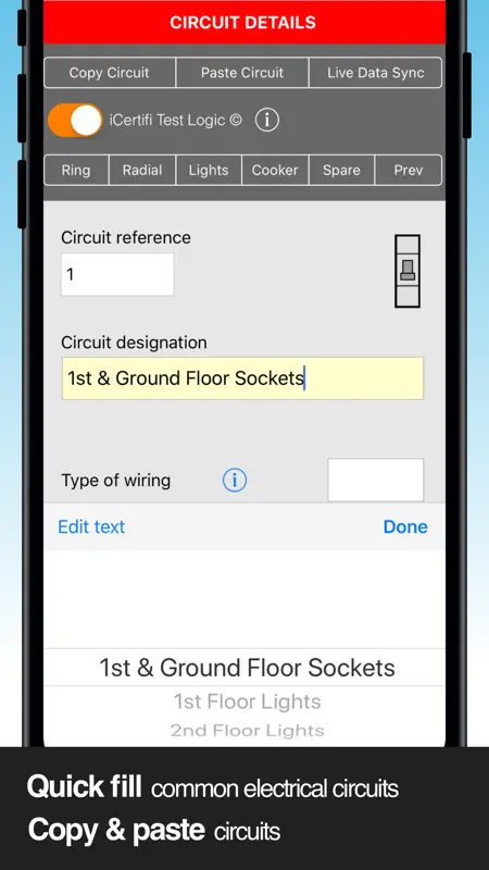 iCertifi: Electrical Certs screenshot 9 of 9