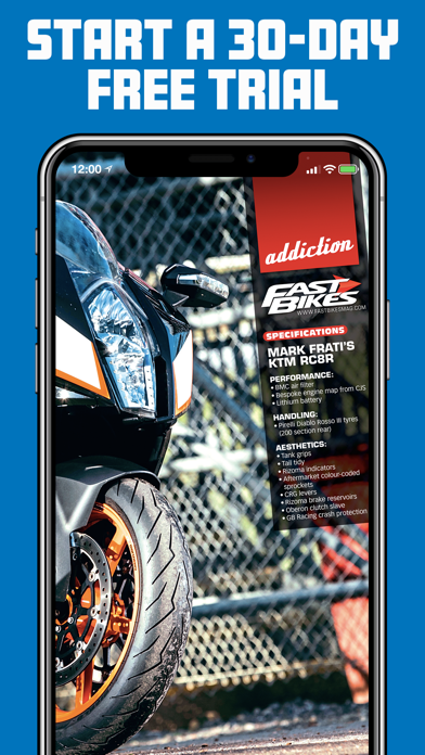 Fast Bikes Magazine Screenshot