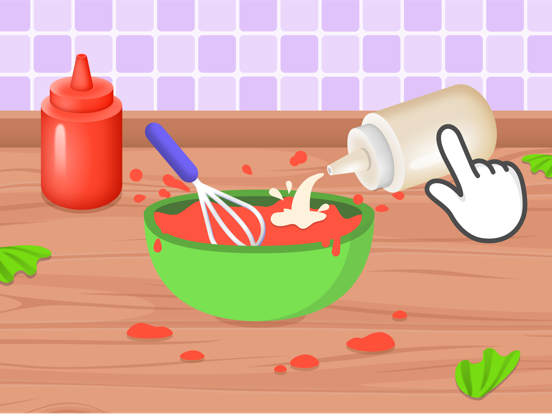 バーガー と 食べ物 料理ゲーム 為に 子供 と 赤ちゃんのおすすめ画像10
