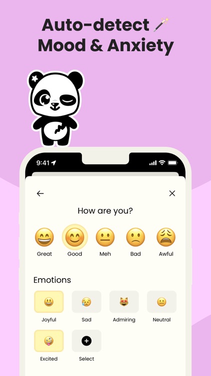 Earkick: AI Self-Care Panda