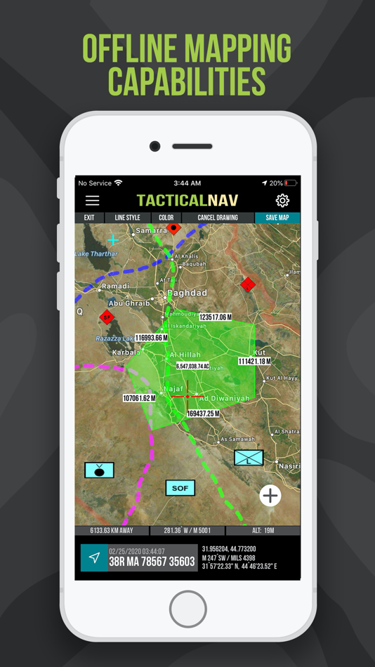 #3. Tactical NAV (iOS) 由: TacNav Systems LLC