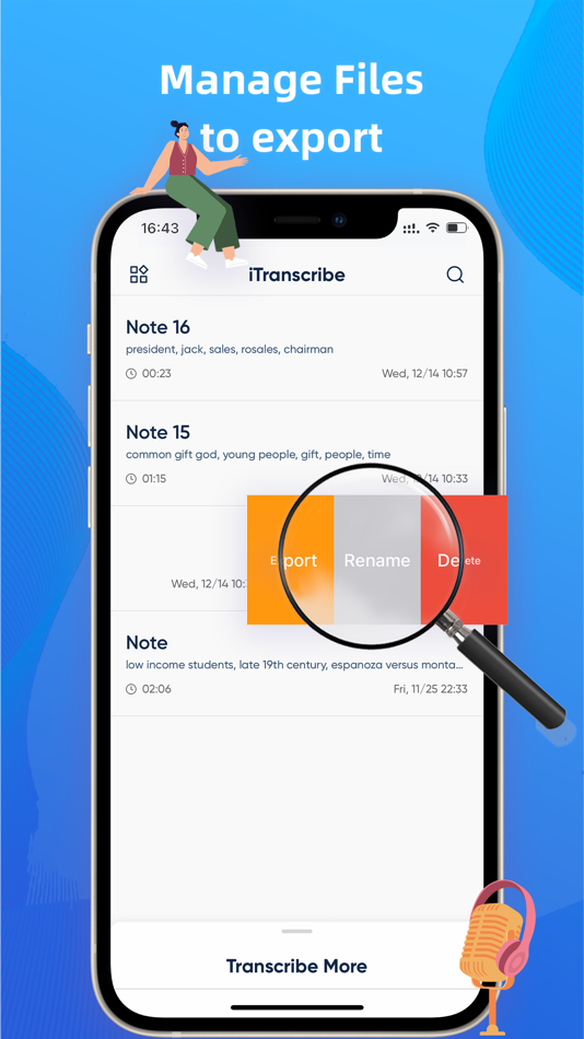 #5. iTranscribe - Audio to Text (iOS) 由: Youdao (Hong Kong) Limited