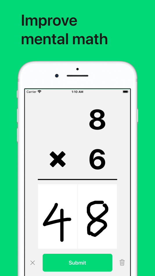 #1. Mental Math Quiz - Math Mole (iOS) 由: 蒋国 颜