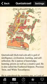 Aztec Gods Pocket Reference iphone bilder 1