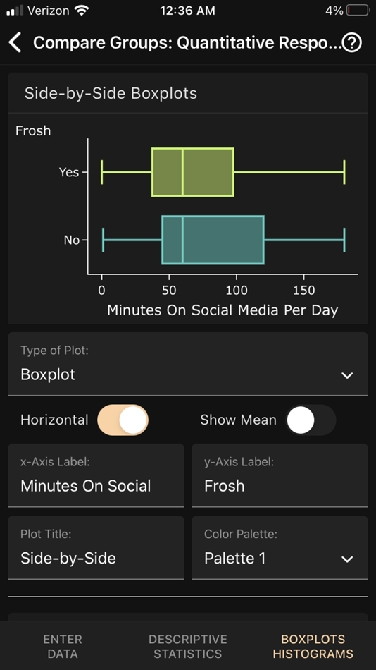 #5. Art of Stat: Explore Data (iOS) 由: Bernhard Klingenberg