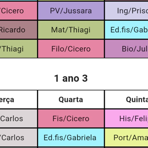 School Schedule Generator