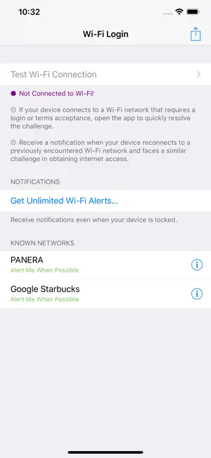 Wi-Fi Login screenshot 2