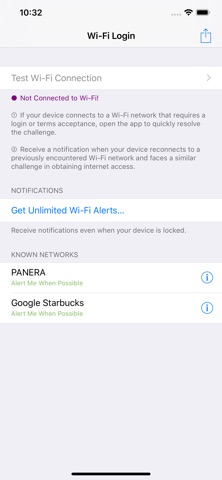 Wi-Fi Login Screenshot 2 of 2