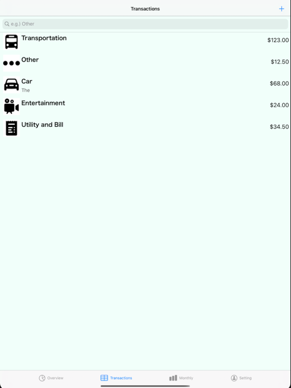 Let's track iPad screenshot 2 - Productivity app