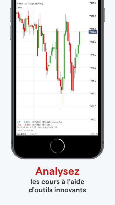 Screenshot #2 pour IG: L'application pour traders