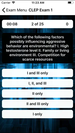 CLEP Social Sciences Prep screenshot 2