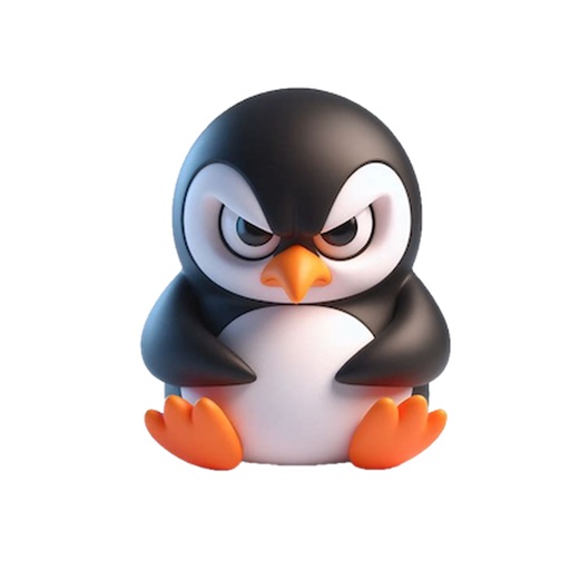 Evil Penguin Stickers icon