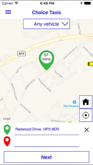 Choice Taxis Hemel Hempstead screenshot 2