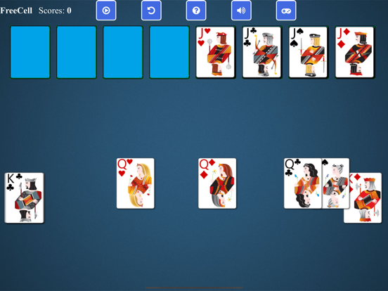 FreeCell Solitaire - iPad screenshot 5 - Games app