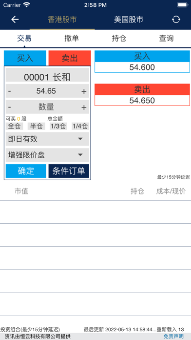 Patrons Securities Limited Screenshot