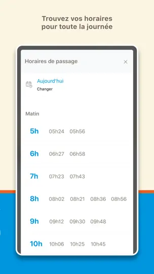 Capture d'écran de Oùra sur iPhone 4