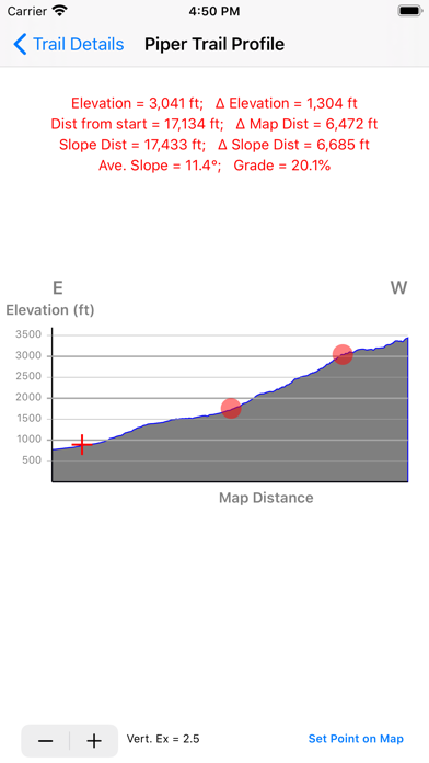 Chocorua Map Screenshot 6 of 6