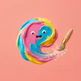 WigglePop: Draw & Color - 앱 아이콘
