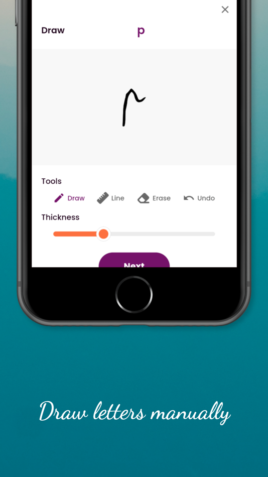 #6. Calligrapher: Handwriting Font (iOS) 由: KREATIVITY APPS SRL
