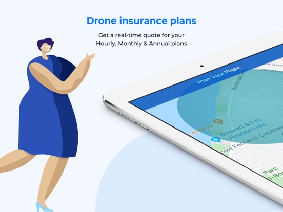 SkyWatch.AI Drone Insurance iPad screenshot 1 - Productivity app