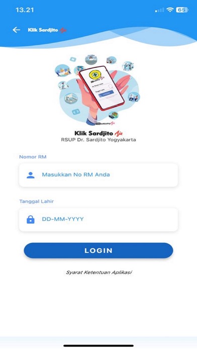 Klik Sardjito Aja Screenshot