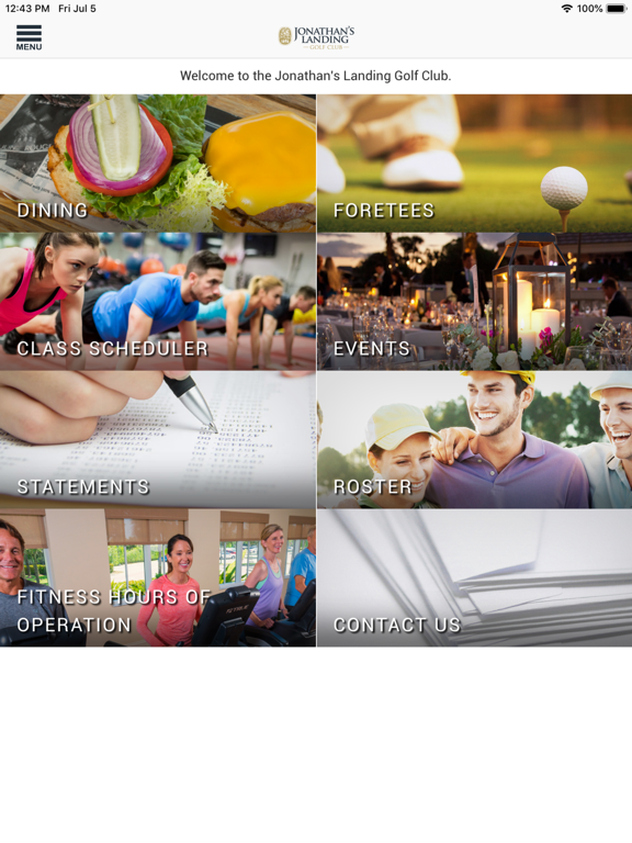Jonathan’s Landing Golf Club iPad screenshot 3 - Lifestyle app