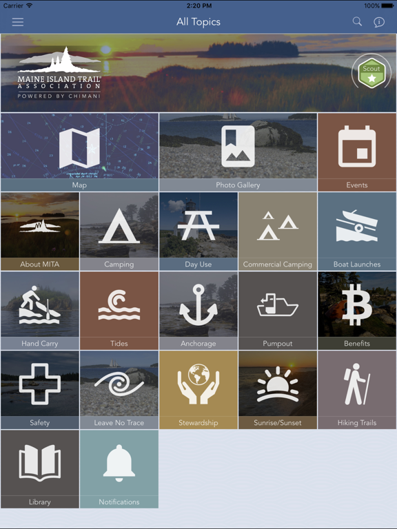 Screenshot #4 pour Maine Island Trail Association