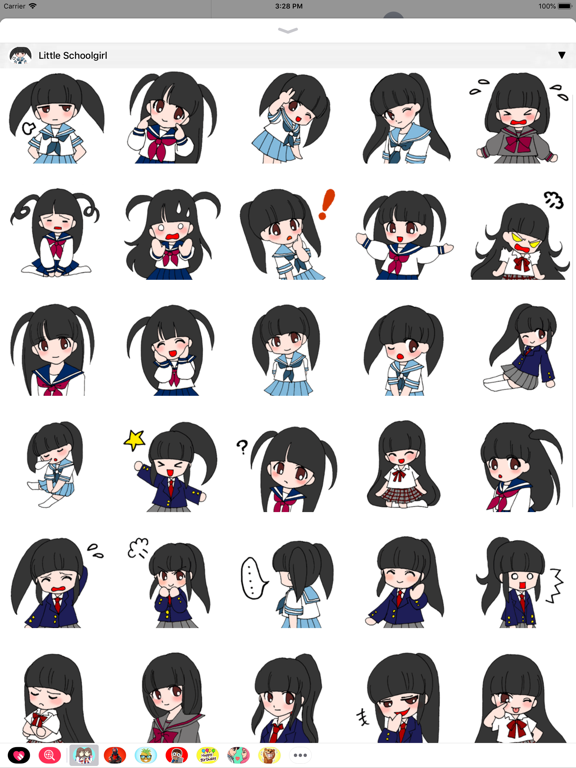 School Stickers • iPad screenshot 4 - Stickers app