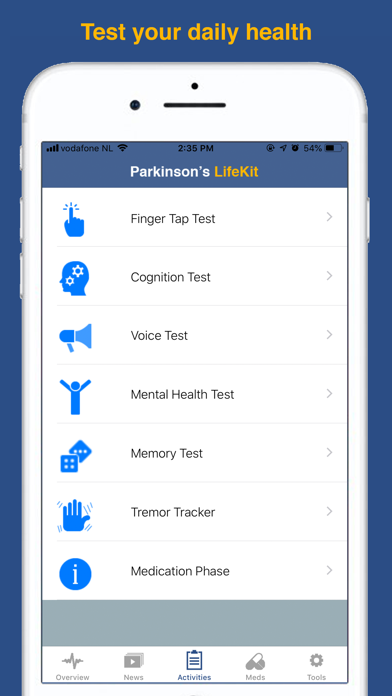 Screenshot #2 pour Parkinson's LifeKit