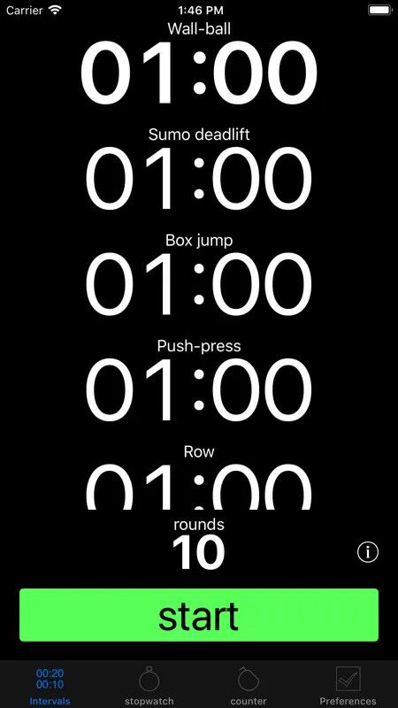 Strengthiness Interval Timer screenshot 4 of 6