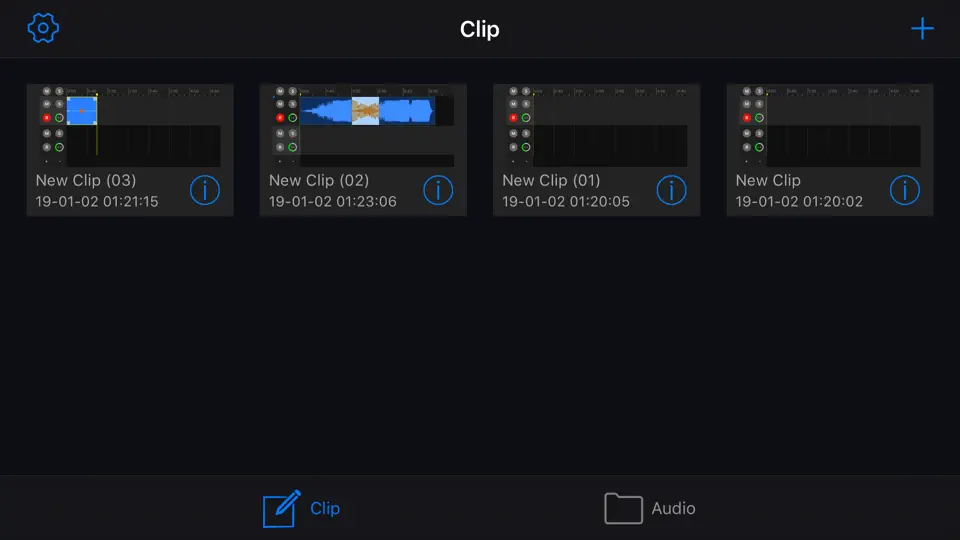 Capture d'écran de EZAudioCut(MT) Lite sur iPhone 7